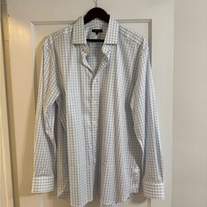 Quince Organic Cotton Stretch Twill Dress Shirt | XL Mens